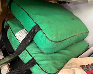 vintage life preserver cushions