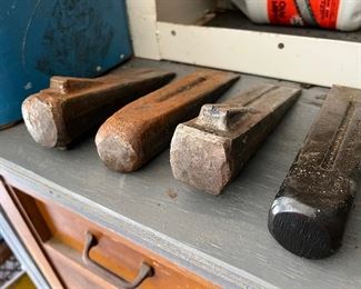 Large iron wood splitters