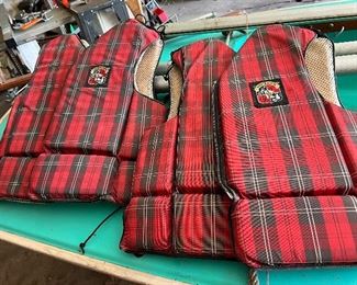 Vintage Stearns life vests