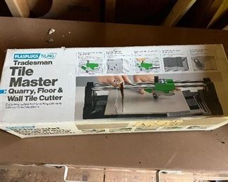 Tile Master floor & wall tile cutter; in box