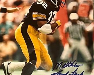 #32 Pittsburgh Steelers Franco Harris Signed Photo 