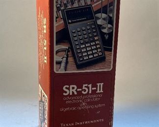 New in Original Box Texas Instruments SR-51-II Electronic Calculator 