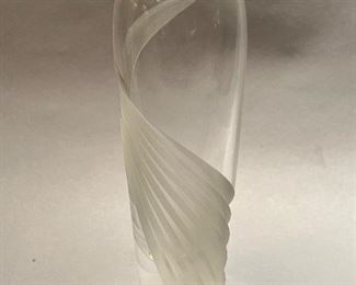 Lenox Art Deco Style Glass Vase 