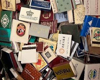 Large Lots of Vintage Collectible Matchboxes 