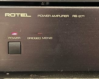 Rotel RB-971 | 2-Channel Power Amp | 70W per Channel into 8-Ohm Stereo Mode