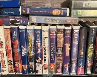 Vintage Disney VHS Tapes and Others 