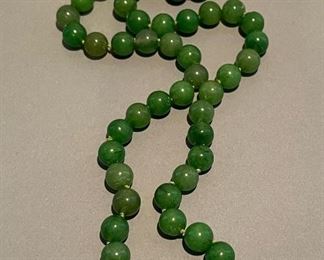 Vintage Jade Necklace 