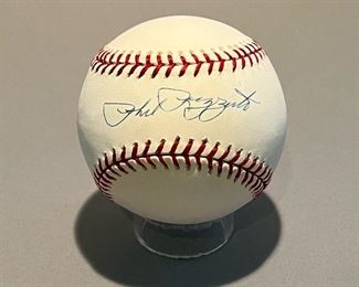 Signed Phil Rizzuto Baseball, with COA