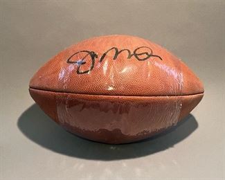 Signed Joe Montana Football, with COA