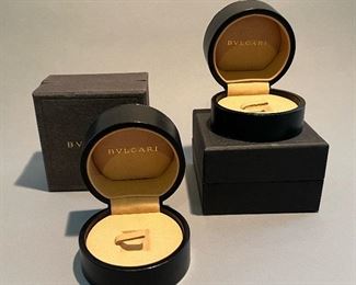 Bulgari Ring Presentation Boxes, no ring 