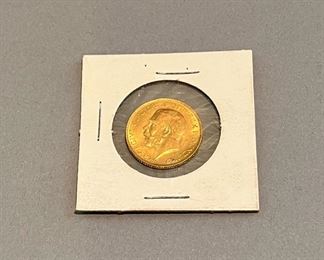 Great Britain 1925 Sovereign George V Gold Coin
