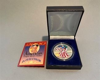 2000 American Eagle Silver Dollar