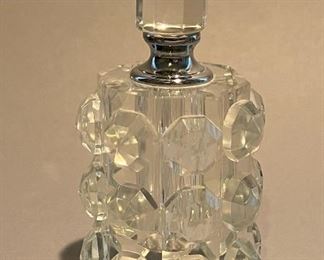 Clear Crystal Perfume Bottle 