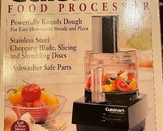 Cuisinart 7 Cup Food Processor Model DLC-5BK, New in Original Box 