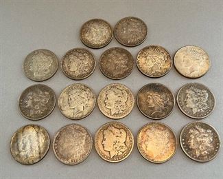 Selection of Liberty Head Dollars, sold individually 
