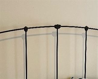 Wrought Iron Queen Size Bed Frame and Mattress