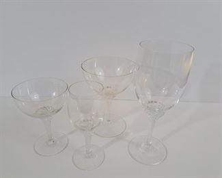 Crystal Sets -- Over 50 pieces of drink ware sets.