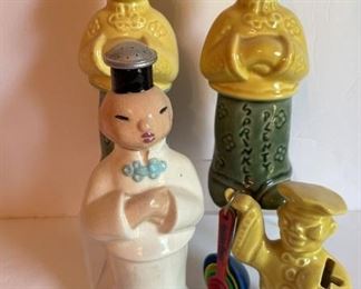 Asian Laundry Sprinklers Lot of Four