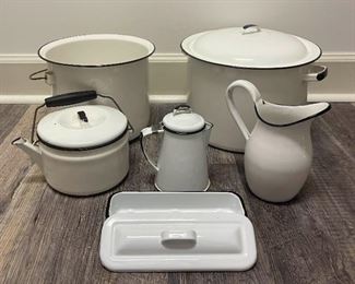 Enamelware Lot I