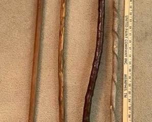 Lot of Walking Sticks and Canes