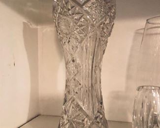 Crystal vase
