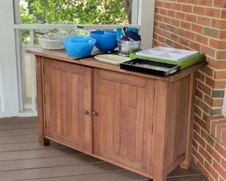 Pottery Barn cabinet