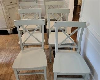 Dining chairs from Pottery Barn