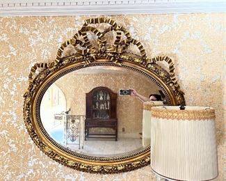 Gilded Antique Mirror