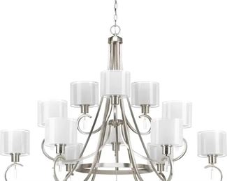 Chandelier - New in the box (photo from website). 2 story foyer sized.