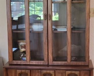 Mid- Century China Hutch 