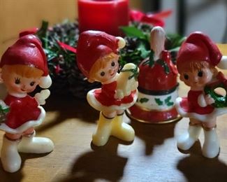 Bakelite Christmas decor 