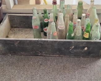Old soda bottles 