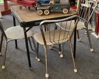 Children's folding table and chairs 