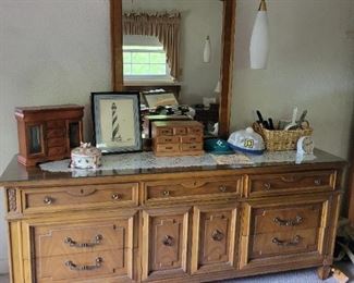 Dresser with mirror - part of matching set 