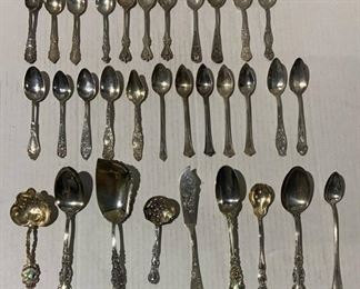 32pc Collection of Sterling Silverware
