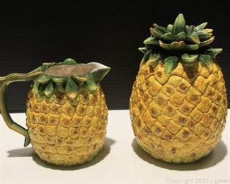 Ceramic Pineapple Decor