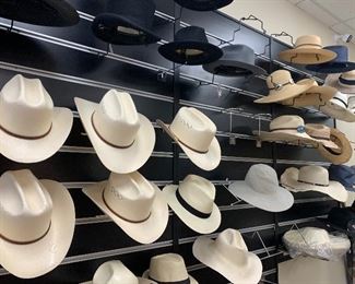 Assortment of hats, over half off retail pricing.