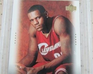 WGC Graded Lebron James Rookie Basketball Card