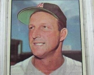 PSA Graded 1961 Topps Stan Musial Baseball Card