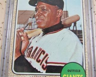 1968 Topps Willie Mays Baseball Card