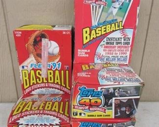 Fleer & Topps Baseball Cards