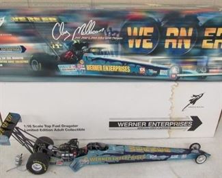 Clay Millican 1/16 Scale Dragster w/Mailer Box