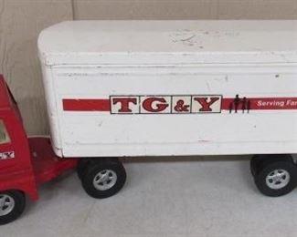 Metal TG & Y Truck & Trailer