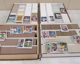 Lots of Baseball Cards - Many More Boxes Not Shown