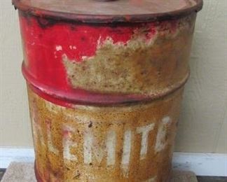 Alemite Lube Can/Barrel w/Lid