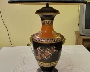 Greek Lamp 32H X 8W X 8D
