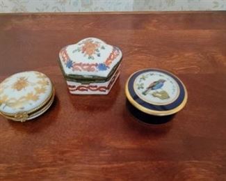 Miniture Boxes 3 Limoges France