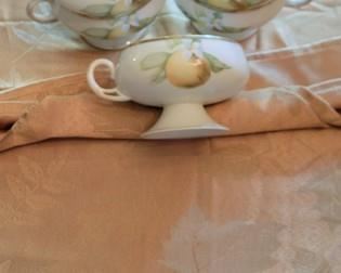 Royal Bavarian China 5 Pear cups