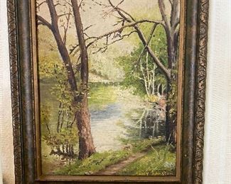 Nature oil painting.