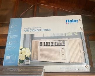 Haier window air conditioner.
